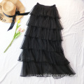 Women Gauze Sweet and Temperament Ladies Bubble Skirt